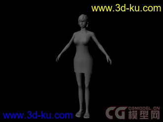 3D打印模型新手做的女人，求大神指点的图片