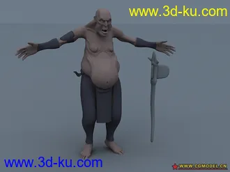 3D打印模型大肚子  男的图片