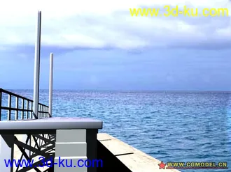 3D打印模型海边的图片