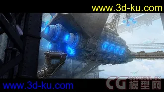 3D打印模型巨型科幻场景的图片