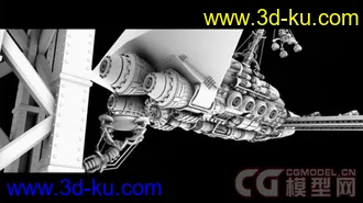 3D打印模型巨型科幻场景的图片
