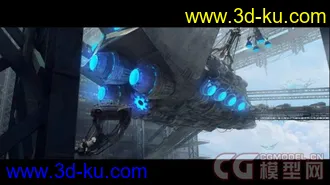 3D打印模型巨型科幻场景的图片