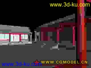 3D打印模型四合院的图片