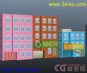 3D打印模型卡通房子的图片