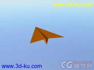 3D打印模型maya纸飞机的图片