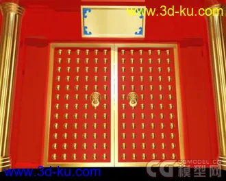 3D打印模型中式建筑，吐血放出的图片