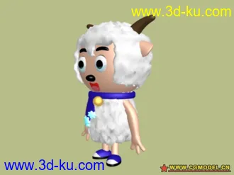 3D打印模型灰太狼的图片