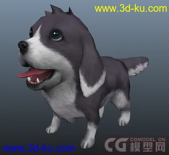 3D打印模型小狗的图片