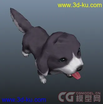 3D打印模型小狗的图片