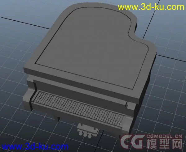 钢琴模型下载的图片1