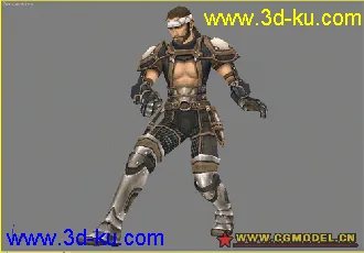 韩式游戏武士模型的图片