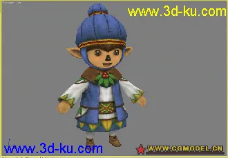 3D打印模型可爱小卡通的图片
