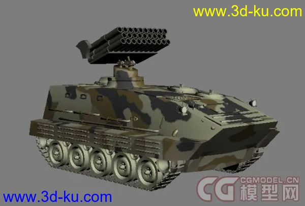 坦克火箭炮模型~的图片1