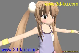 3D打印模型倾情巨献~九重凛泳装的图片