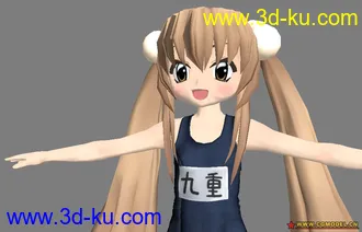3D打印模型倾情巨献~九重凛泳装的图片