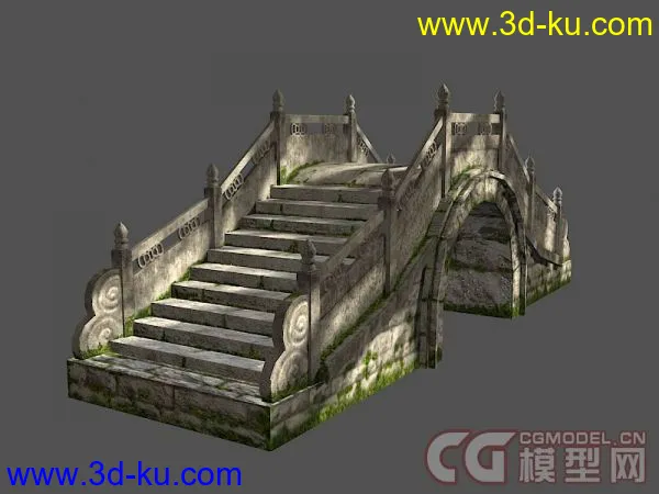 拱形古桥模型的图片1