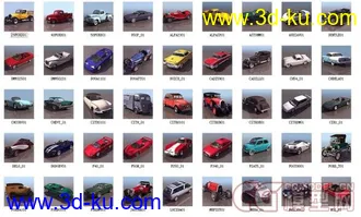 500个常用模型，有材质，有贴图，（动物、车，船，飞机，乐器，人，路标，电子，零...的图片