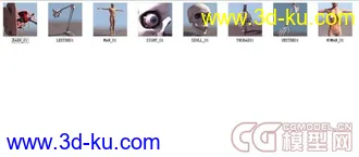 500个常用模型，有材质，有贴图，（动物、车，船，飞机，乐器，人，路标，电子，零...的图片