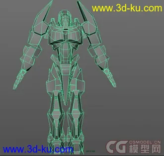 3D打印模型一个低精度机器人下载的图片