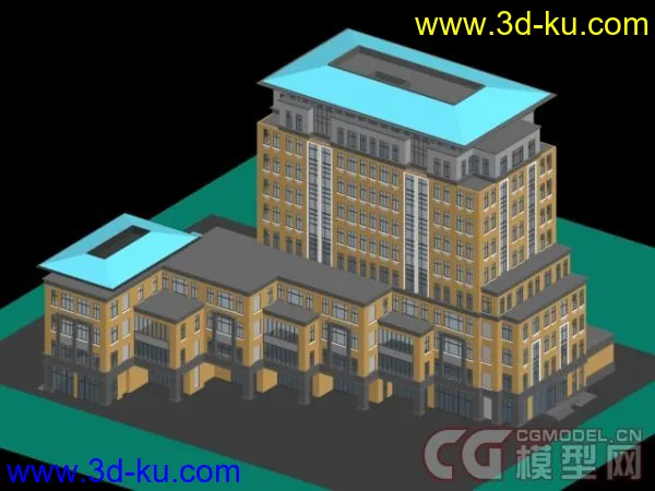 商业建筑模型的图片1