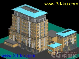 3D打印模型商业建筑的图片