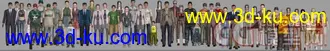 游戏人物及场景模型合集的图片