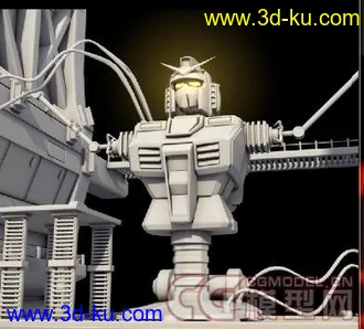 高达RX78-2半身模型maya的图片