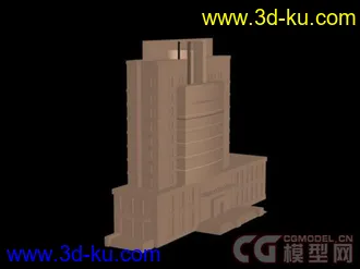 3D打印模型办公楼素模（初学者）的图片