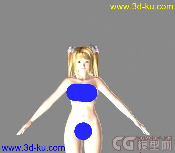 大胸裸体美女模型下载的图片1