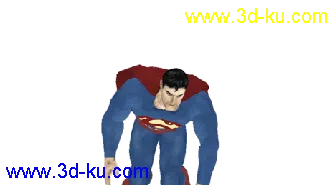 3D打印模型美国超级英雄集合之超人+钢铁侠+再加闪电侠（带骨骼+动作+贴图+法线） fbx格式的图片