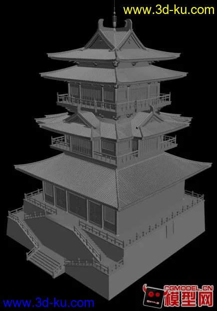 中国古代建筑模型，下载的图片1
