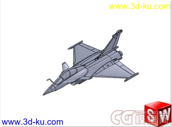 法国阵风Solidworks图纸模型的图片1