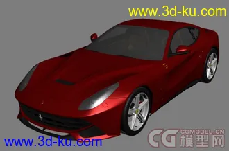 3D打印模型法拉利 F12 Berlinetta的图片