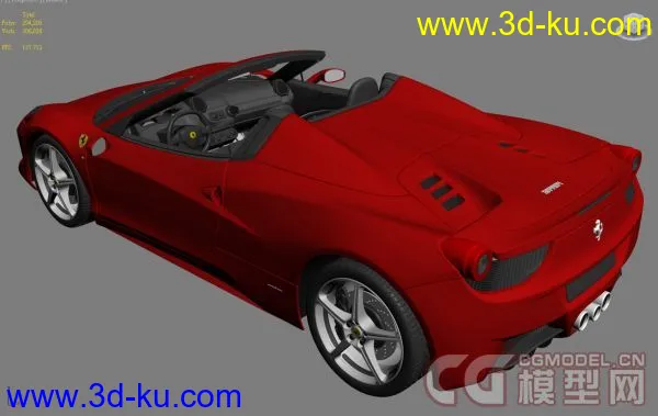 Ferrari 458 Spider模型的图片1