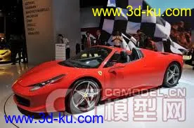 Ferrari 458 Spider模型的图片3