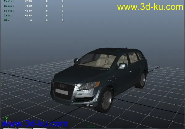 奥迪Q7 的模型，，汽车模型下载的图片1