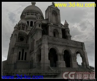 3D打印模型教堂  新手请多指教的图片