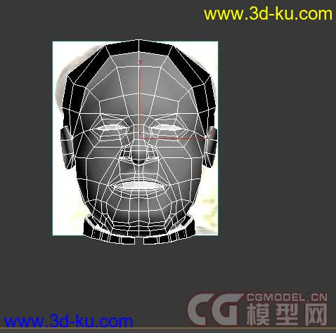 毛泽东头像模型及制作视频一个，，个人制作的供初学者下载学习，，的图片1