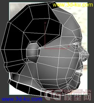 毛泽东头像模型及制作视频一个，，个人制作的供初学者下载学习，，的图片