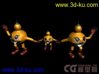 3D打印模型葫芦娃娃的图片