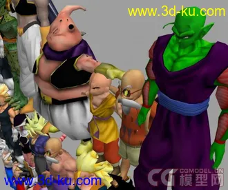 七龙珠模型集合的图片