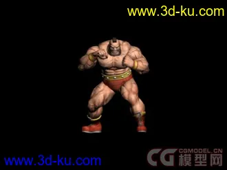 3D打印模型肌肉男桑吉尔夫的图片