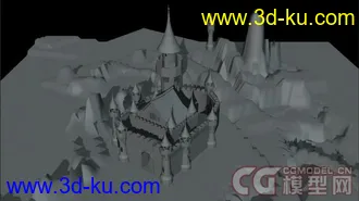 3D打印模型小城堡，望指教。的图片