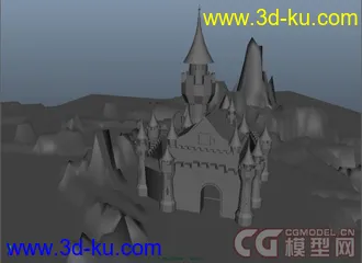 3D打印模型小城堡，望指教。的图片