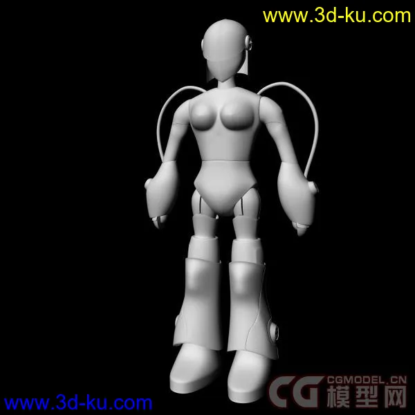 女机器人 模型下载的图片2