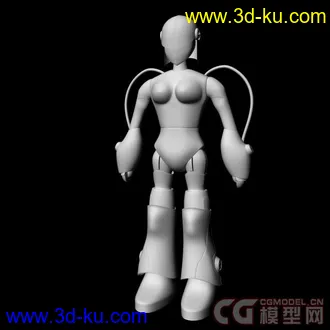 女机器人 模型下载的图片