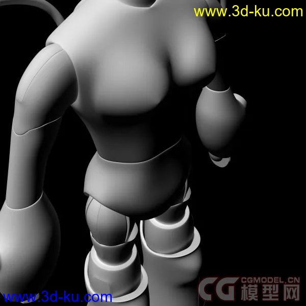 女机器人 模型下载的图片8