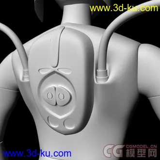 女机器人 模型下载的图片