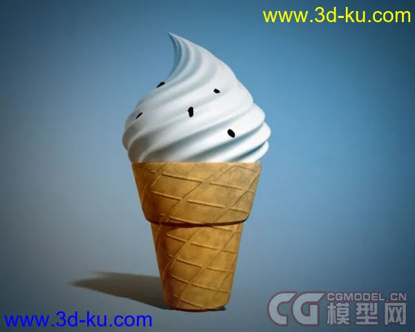 冰淇淋模型的图片1