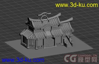 3D打印模型建筑的图片